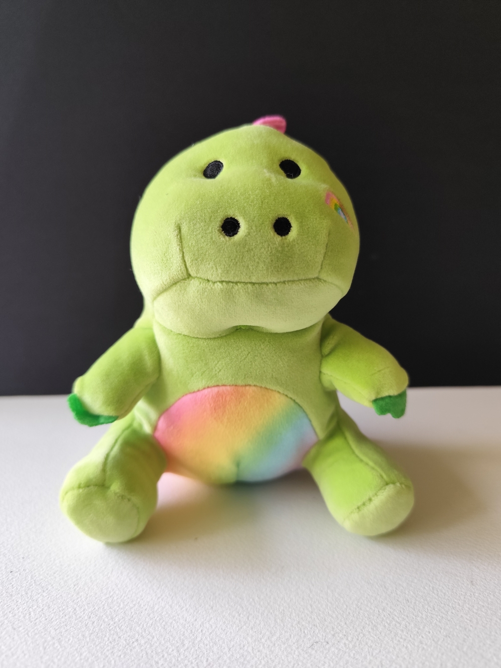 Moriah Elizabeth Pickle the Dinosaur plush toy 6"